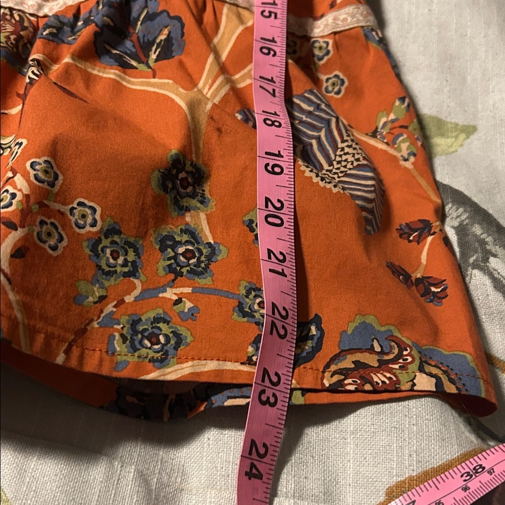 Like New! Spartina 449 Marcelle Tree of Life Floral Blouse - Picture 6 of 7